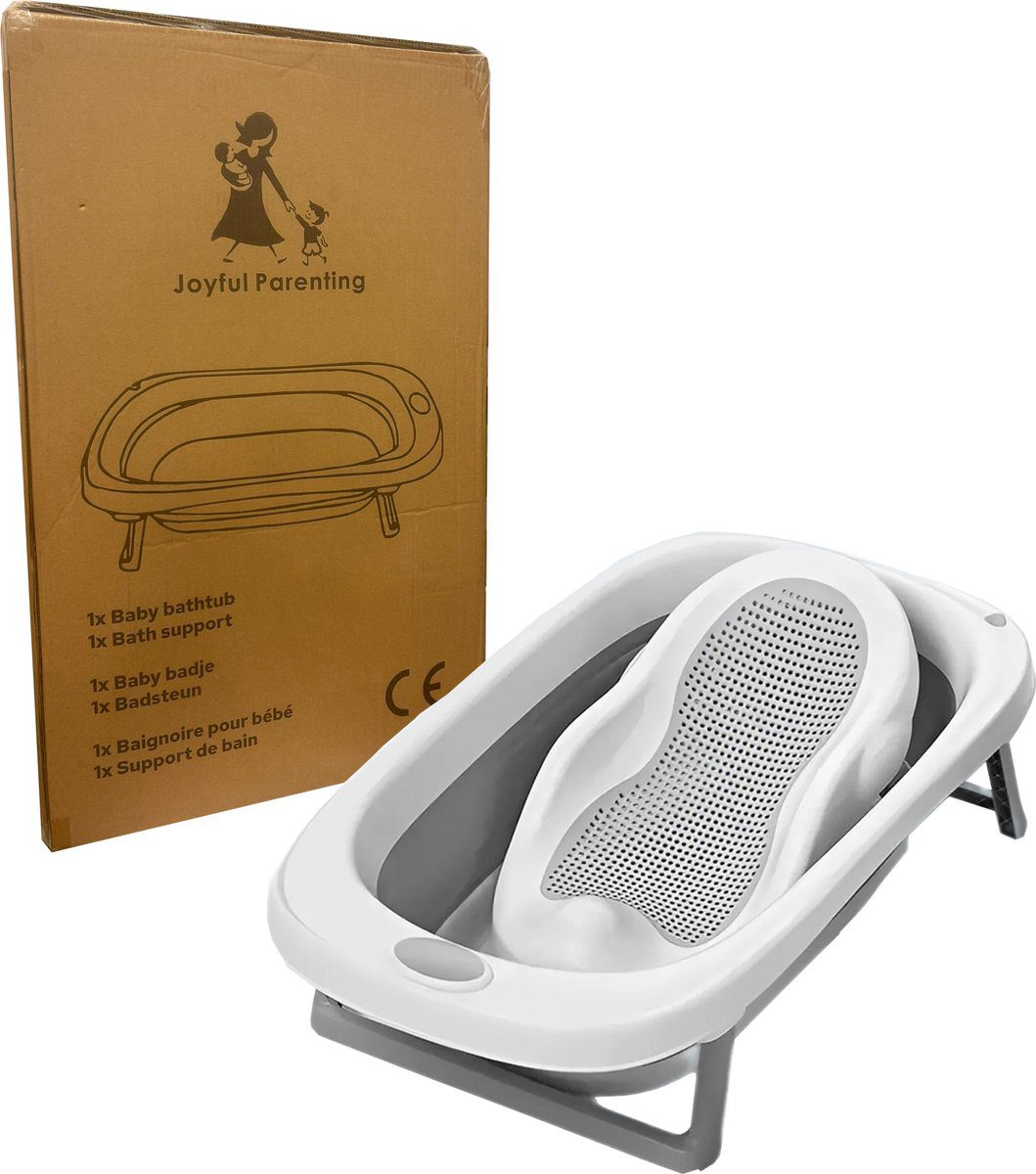 Opvouwbaar babybadje met thermometer