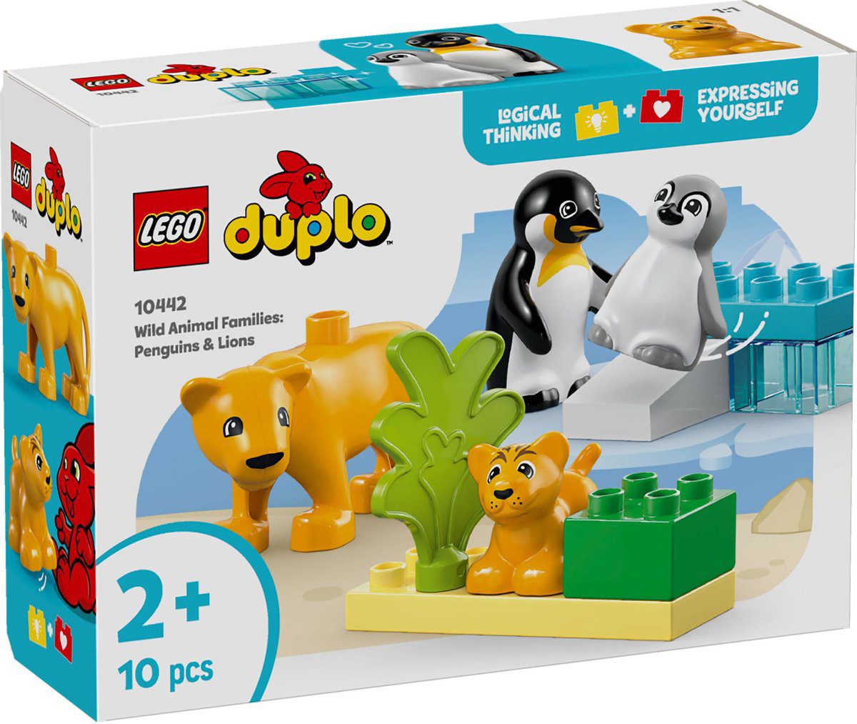 Lego Duplo - pinguïns en leeuwen