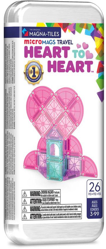 Magna-Tiles Micro Mags Heart to Heart 26 stenen