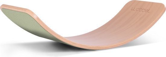 Wobbel open-einde speelgoed in bosgroen