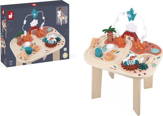 Janod activiteitentafel in Dino Thema