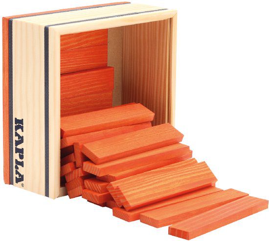 Kapla oranje plankjes 40 stuks