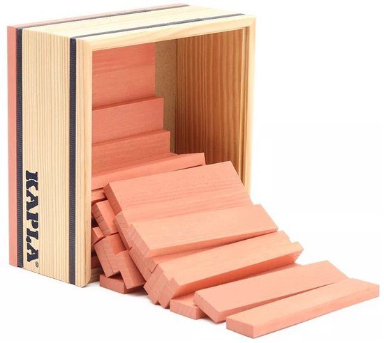 Kapla roze plankjes 40 stuks