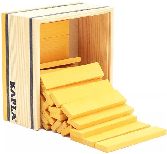 Kapla gele plankjes 40 stuks