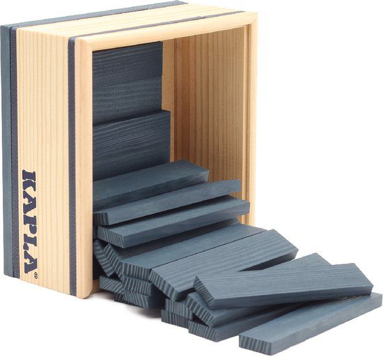 Kapla donkerblauwe plankjes 40 stuks