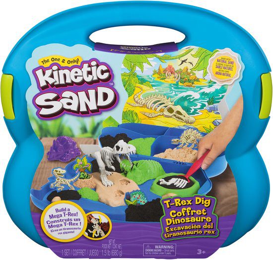 Kinetic Sand T-Rex ontdekkingsset