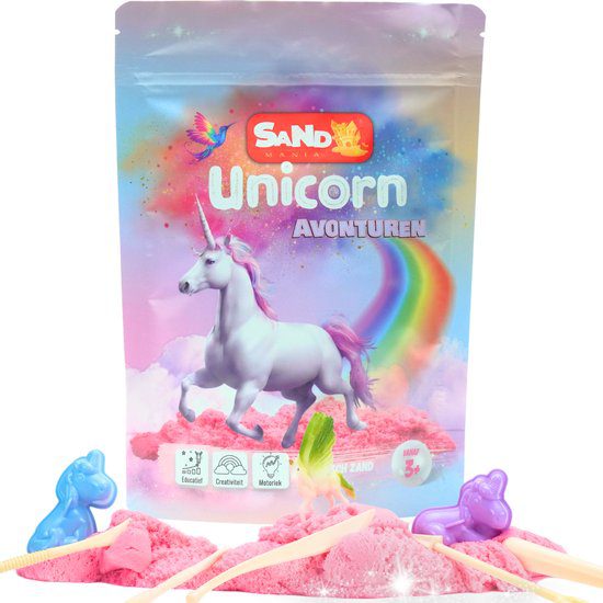 Kinetisch zand unicorn