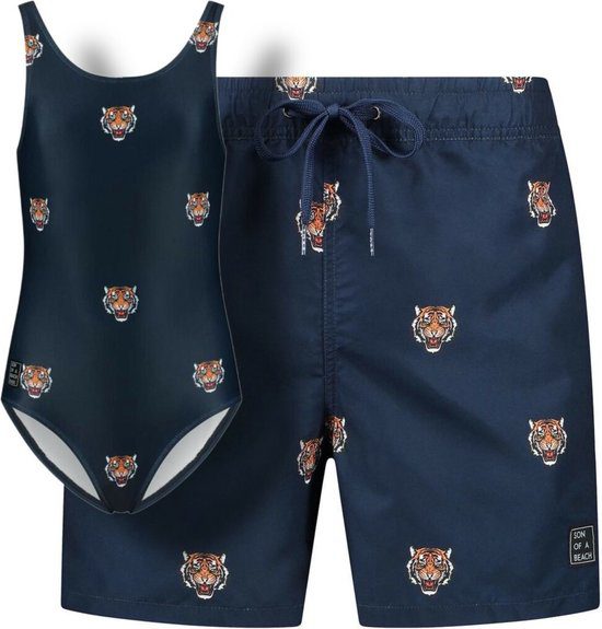 cadeau voor aanstaande vader matching zwemkleding