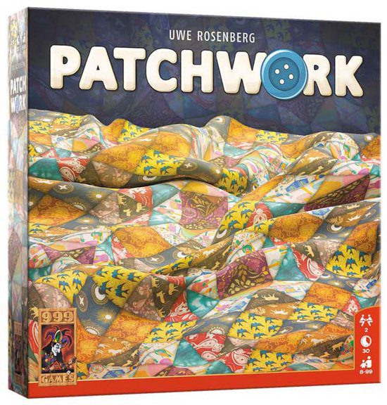 Patchwork tweepersoons reisspel