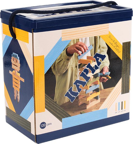 Kapla Barrel 3 kleuren 120 plankjes