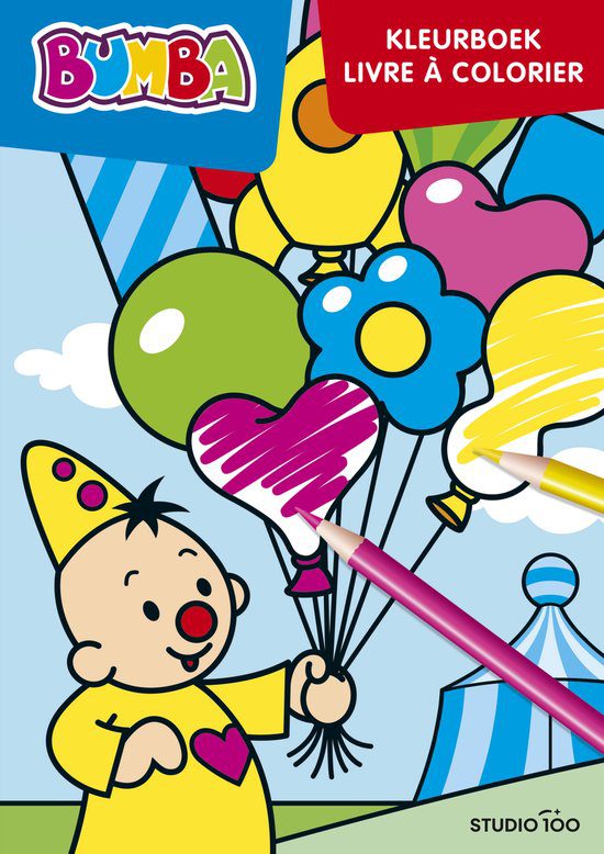 Bumba kleurboek Ballonnen
