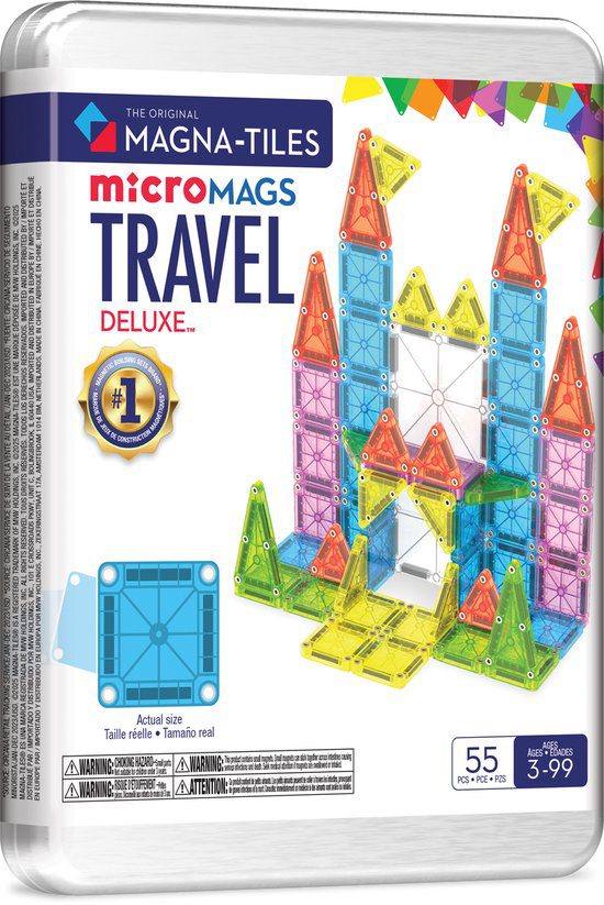 Magna-Tiles Travel Set Deluxe 55 stenen