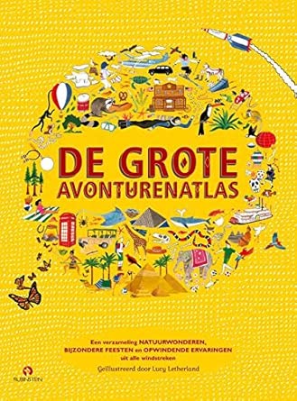 De grote avonturenatlas zoekboek voor kleuters
