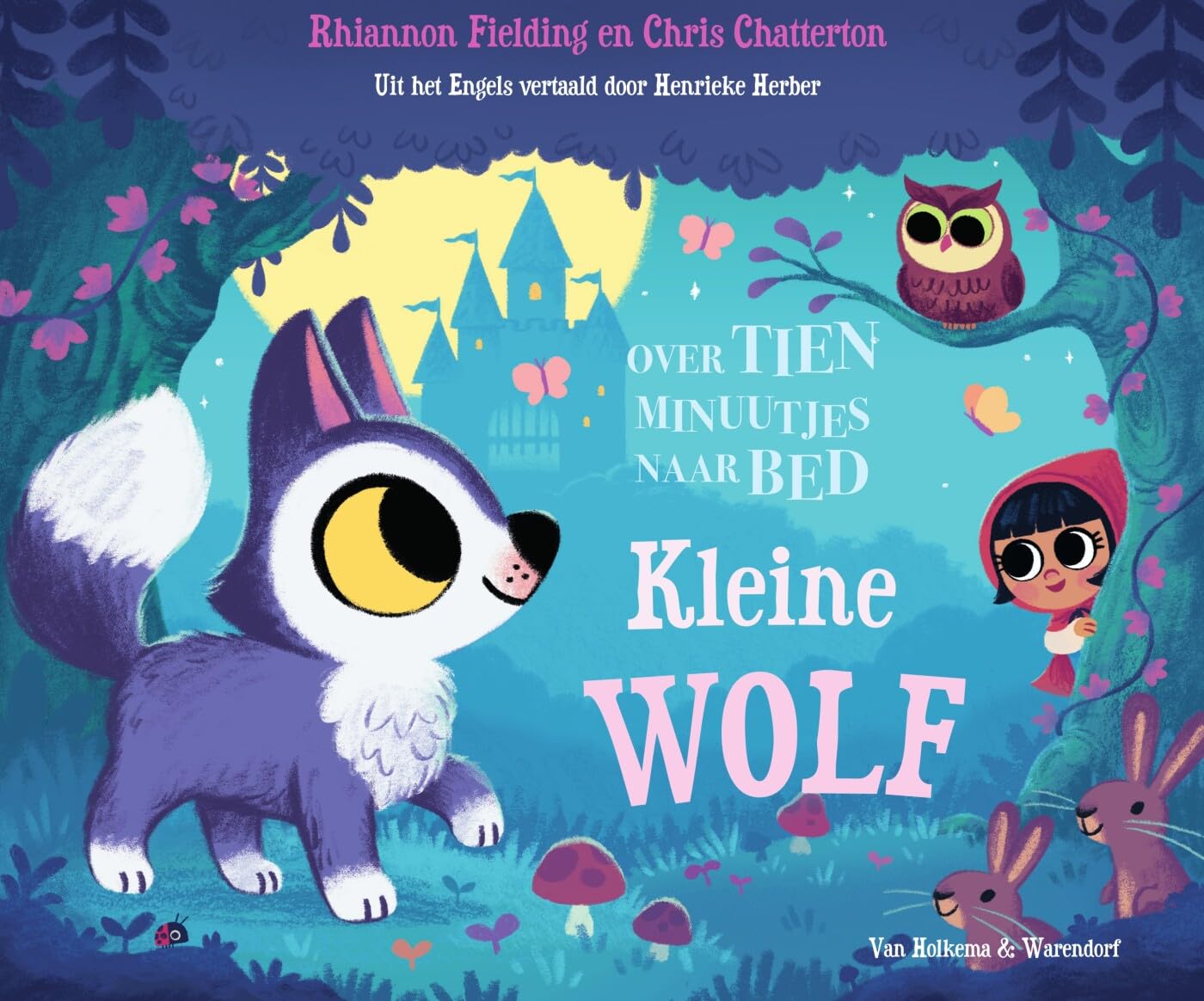 Over 10 minuutjes naar bed kleine wolf
