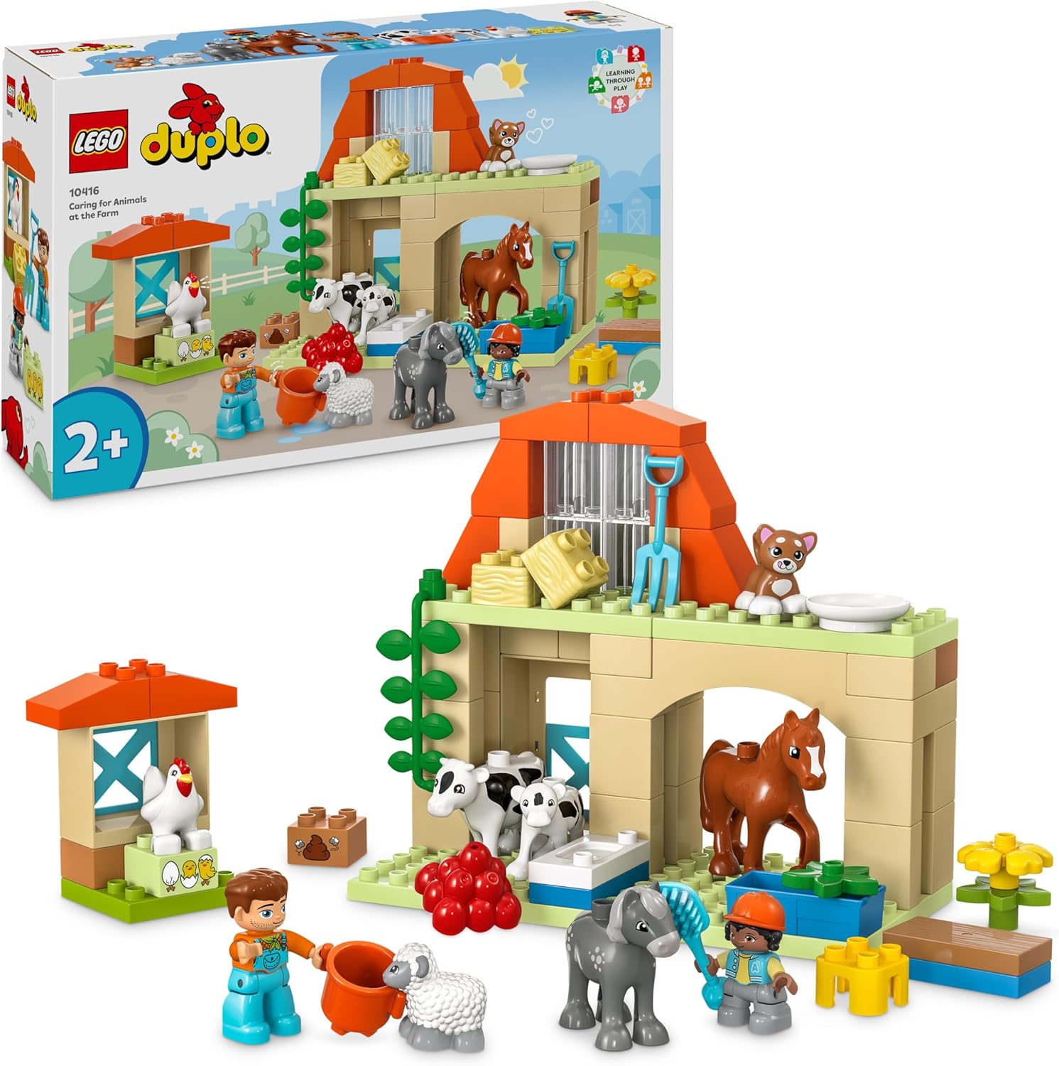 Duplo dieren verzorgen