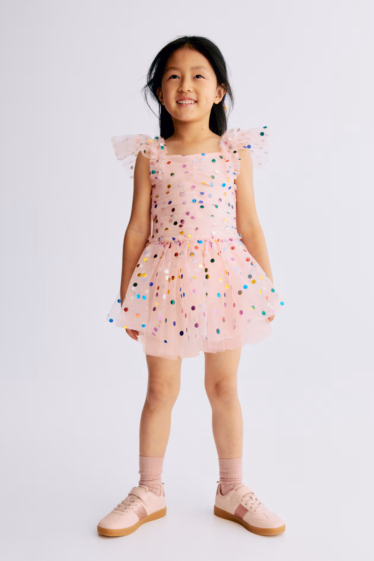 Verkleedkleding roze jurkje