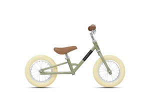 Groene Veloretti loopfiets op 2 wielen