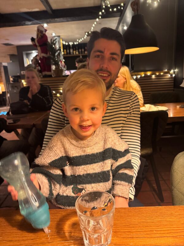 Lewis en Niels uiteten