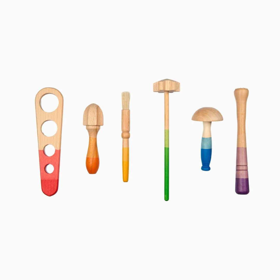 Grapat houten gereedschap